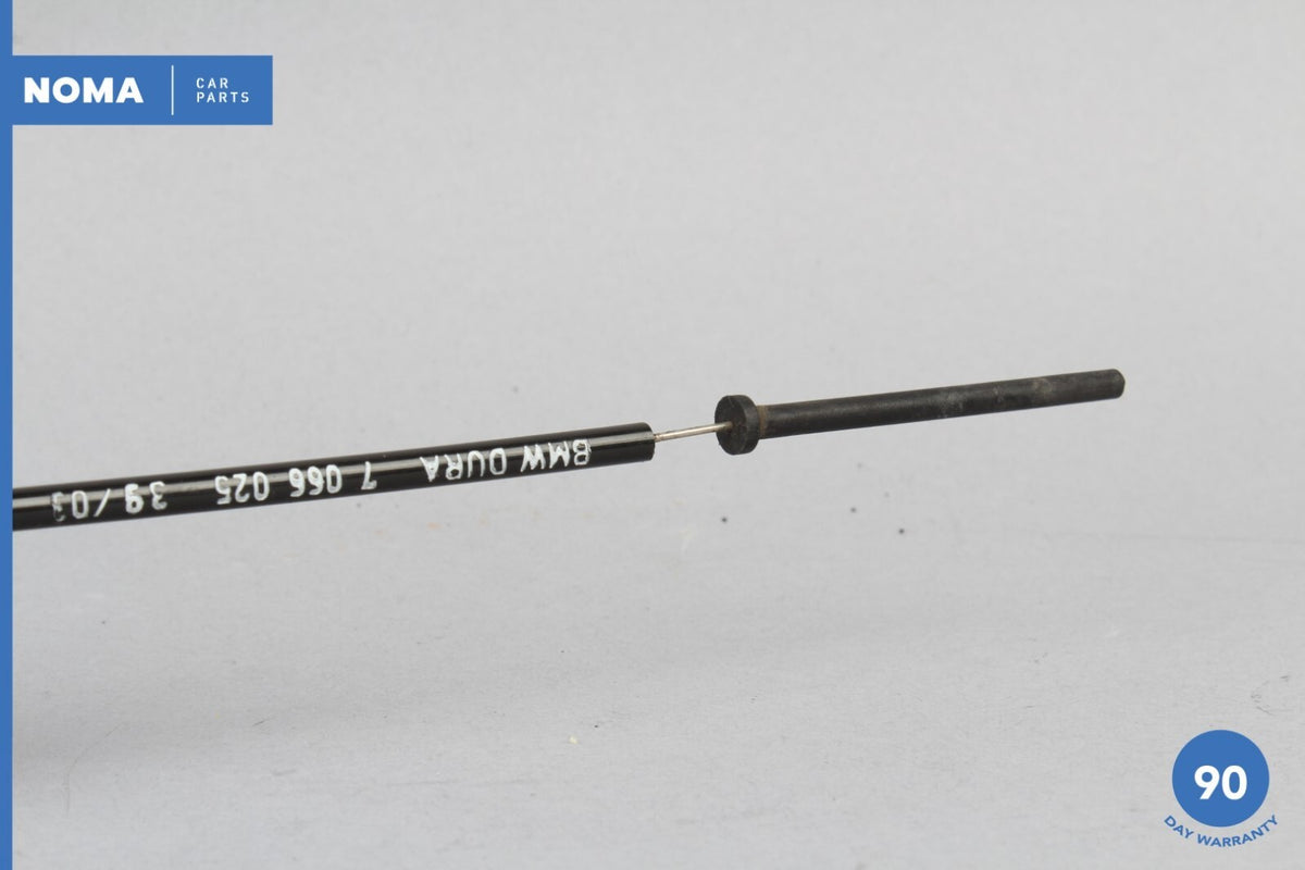 04-10 BMW 530i E60 E61 Fuel Gas Gasoline Door Filler Flap Actuator w/ Cable OEM - photo 2