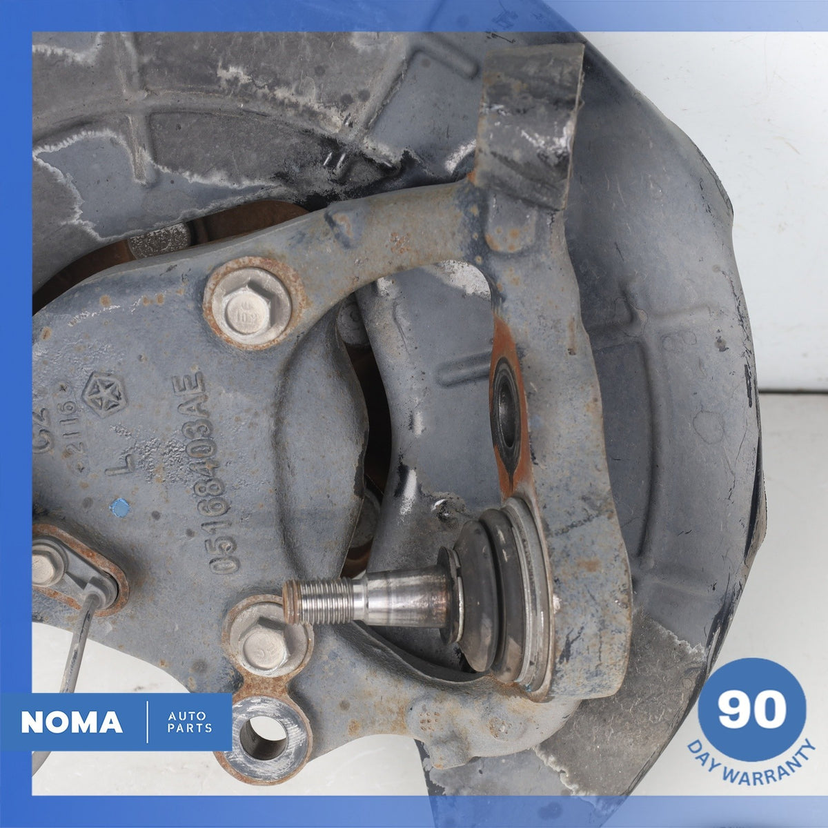 12-23 Dodge LD Charger Front Left Driver Side Spindle Knuckle Hub OEM 74k - photo 11