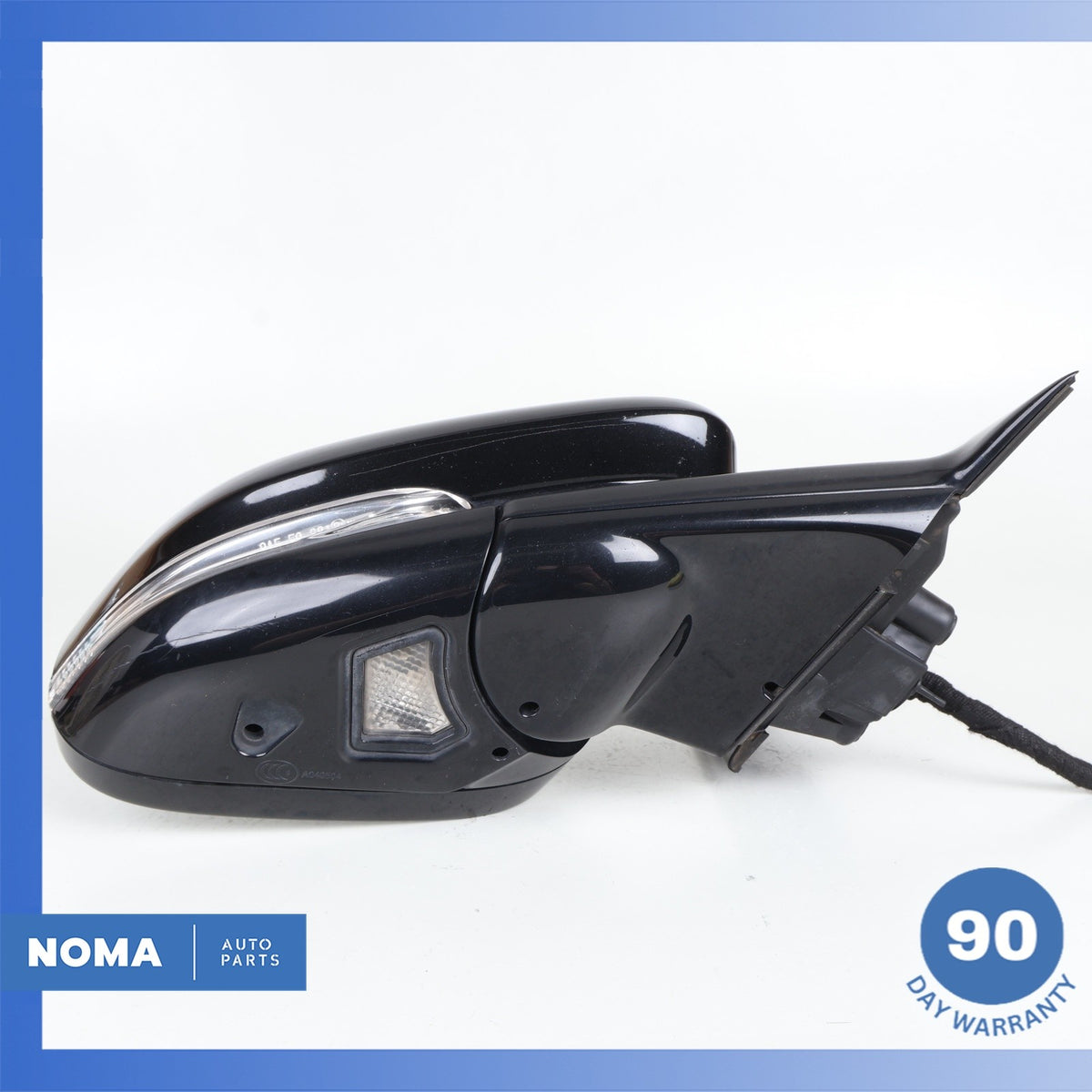 10-19 Jaguar X351 XJ XJR Right Side Rear View Door Mirror w/ Blind Spot OEM - photo 8