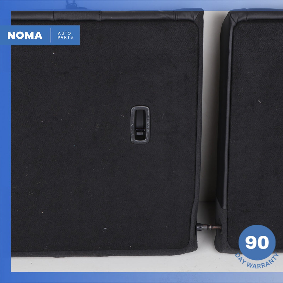 12-15 Range Rover Evoque L538 Rear Left & Right Upper Seat Cushion Set Black OEM - photo 12