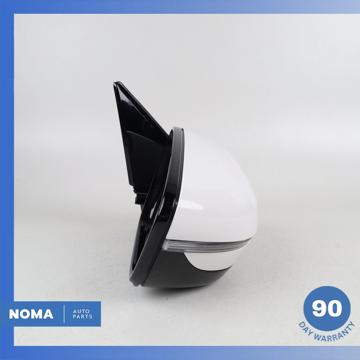 16-19 BMW G12 740i 750i Right Passenger Side Door Rear View Mirror White OEM 76k - photo 7