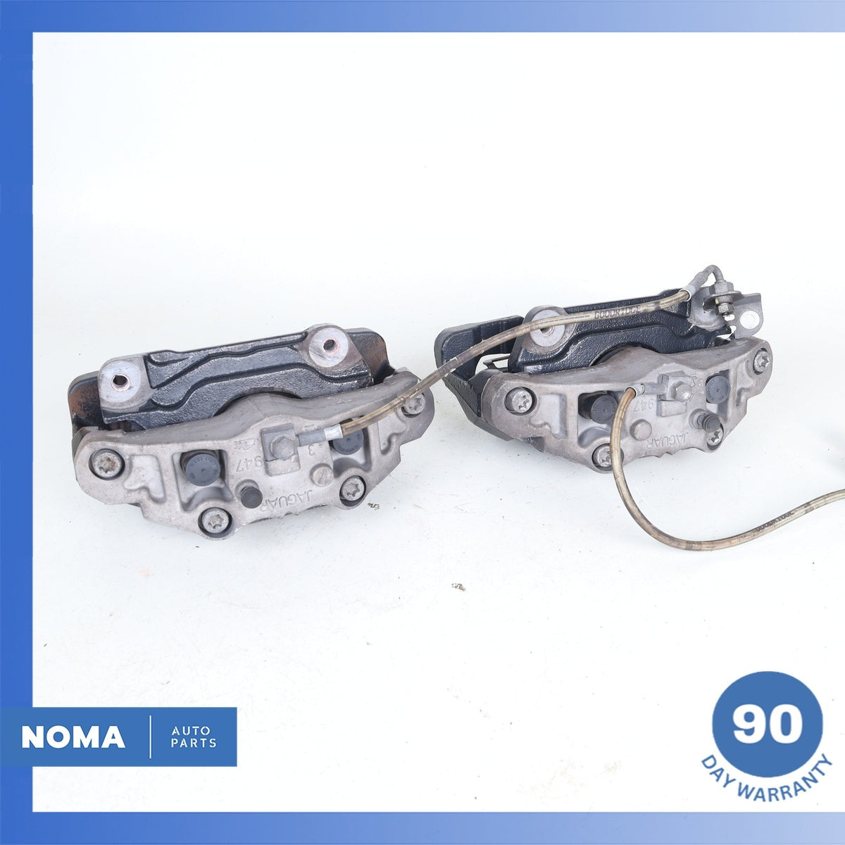 07-09 Jaguar X150 XKR R-Sport Front Left & Rgiht Brake Caliper Set C2P15167 OEM - photo 12
