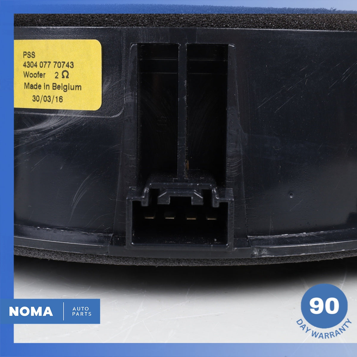 16-26 Jaguar X260 XF Front or Rear Door Audio Sound Speaker Loudspeaker Set OEM - photo 8