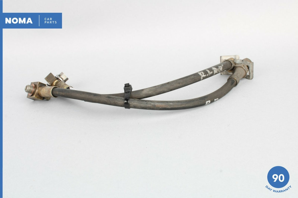97-03 Jaguar XK8 X100 Rear Right & Left Hydraulic Brake Hose Line Set of 2 OEM - photo 4