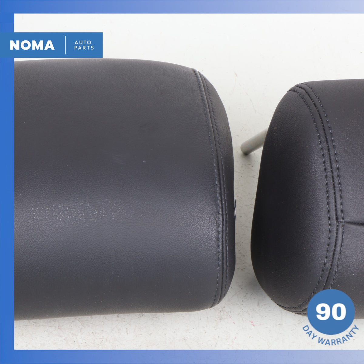 12-15 Jaguar X250 XF XFR Rear Seat Headrest Head Rest Set of 3 Black OEM - photo 11