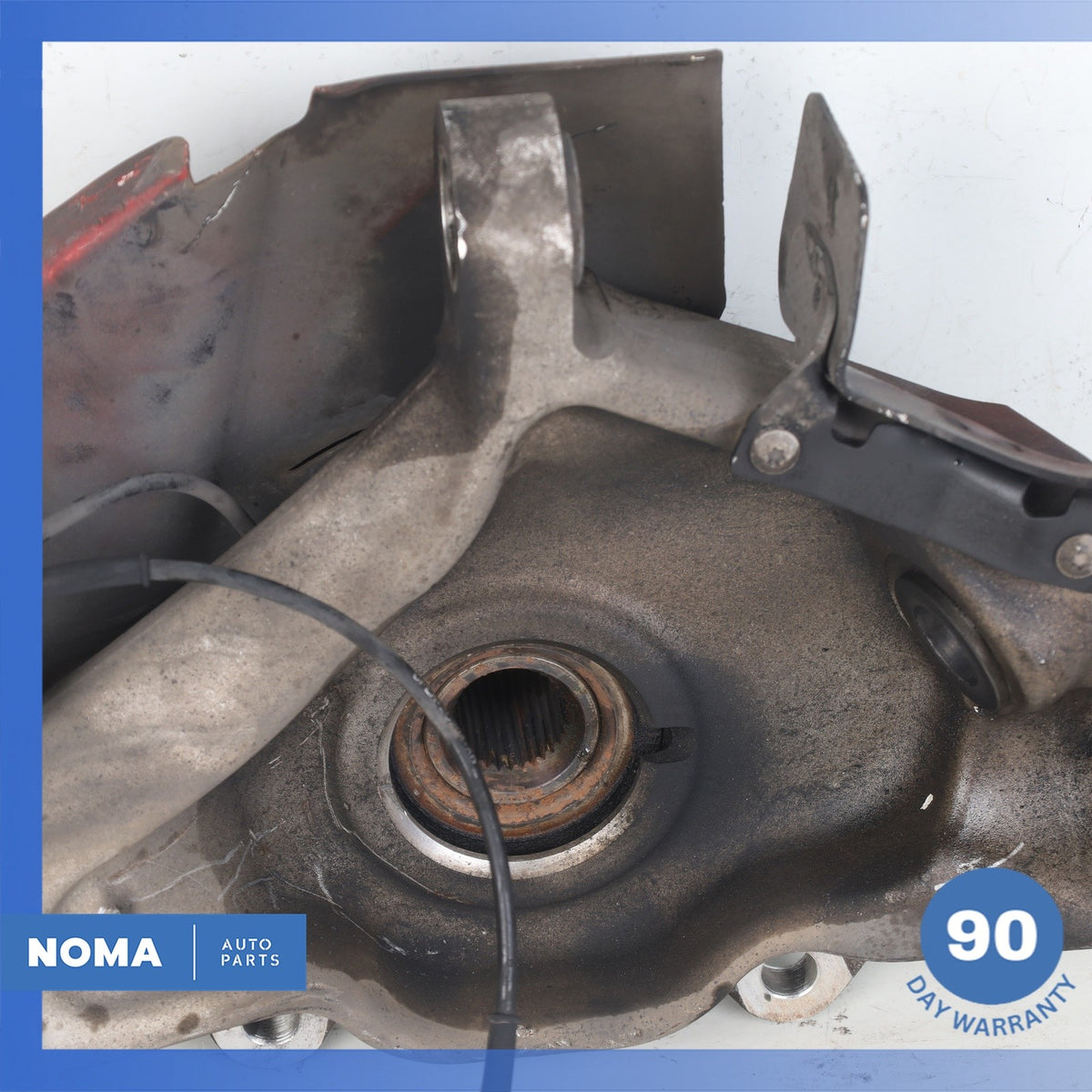 14-17 LR Range Rover L494 L405 Front Right Spindle Knuckle Hub w/ Shield OEM - photo 10