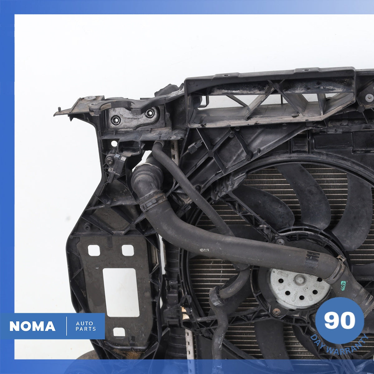 15-18 Audi 8U Q3 Engine Motor Radiator Support Frame Assembly w/ Fan OEM - photo 17