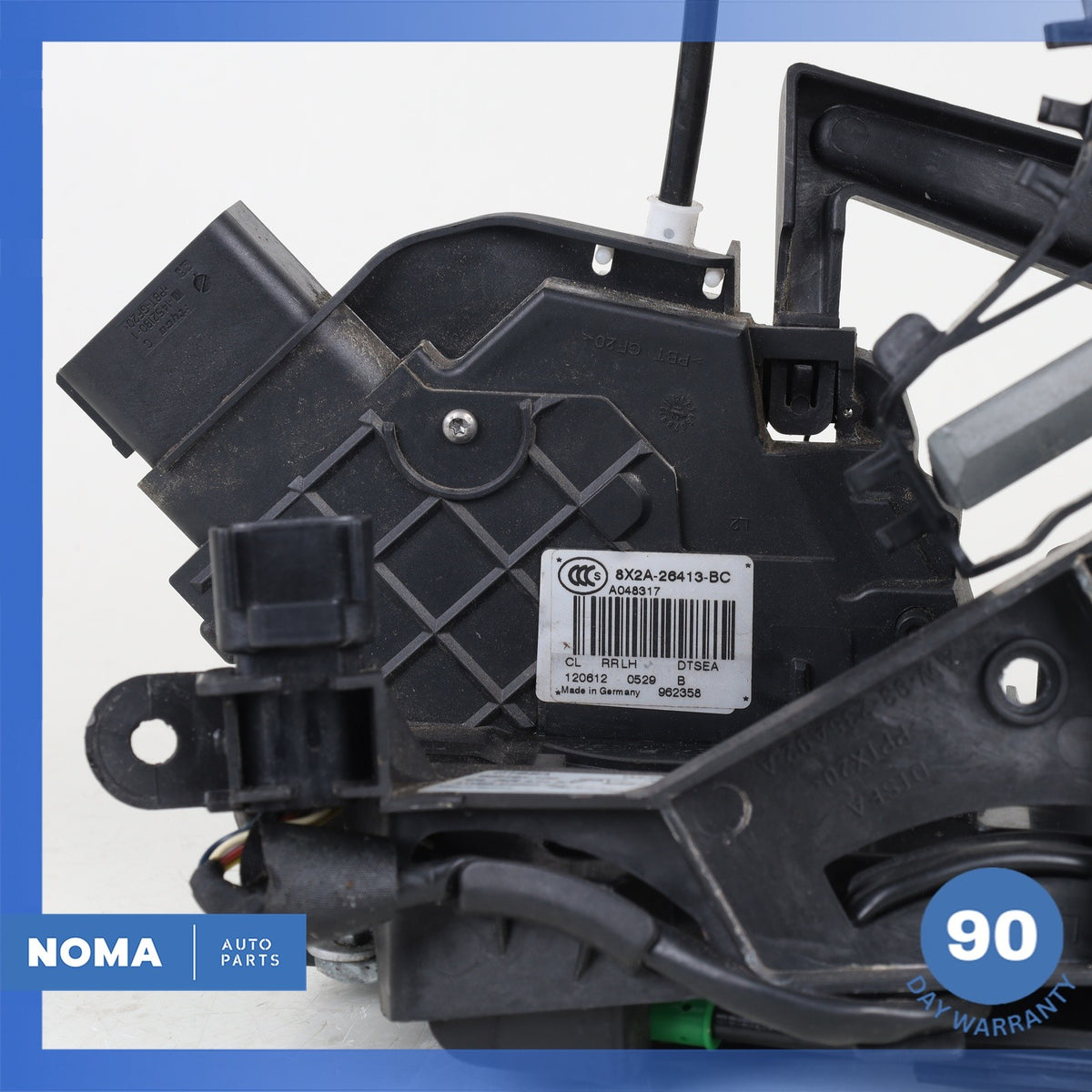 09-15 Jaguar X351 XJ XF Rear Left Side Door Lock Latch Actuator w/ Bracket OEM - photo 6