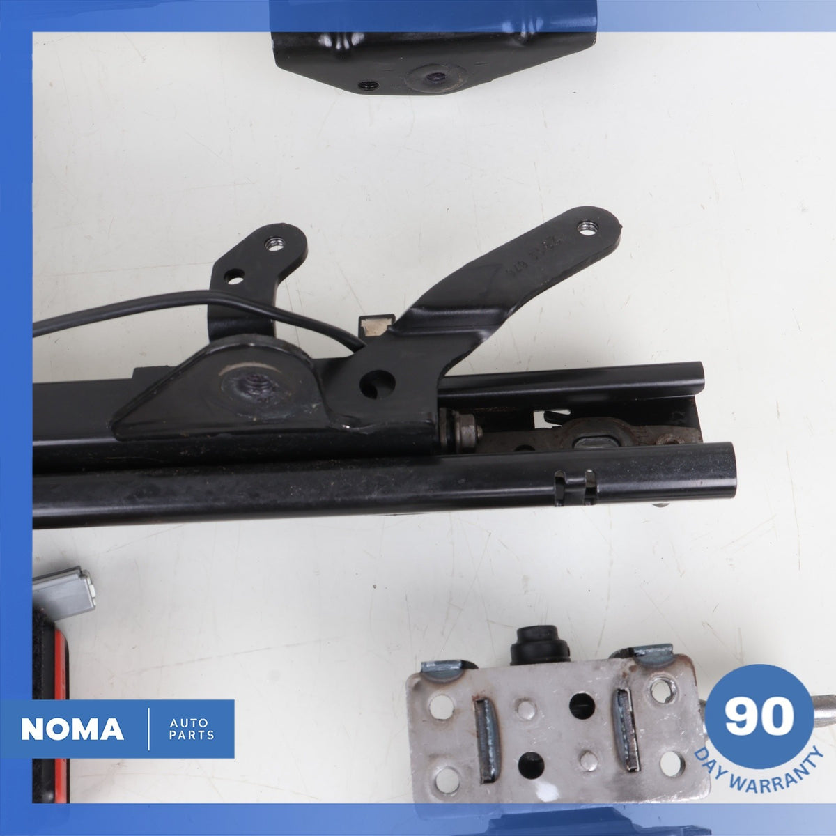 12-17 Range Rover Evoque L538 Front Left Side Seat Rail Motor Set w/ Buckle OEM - photo 7