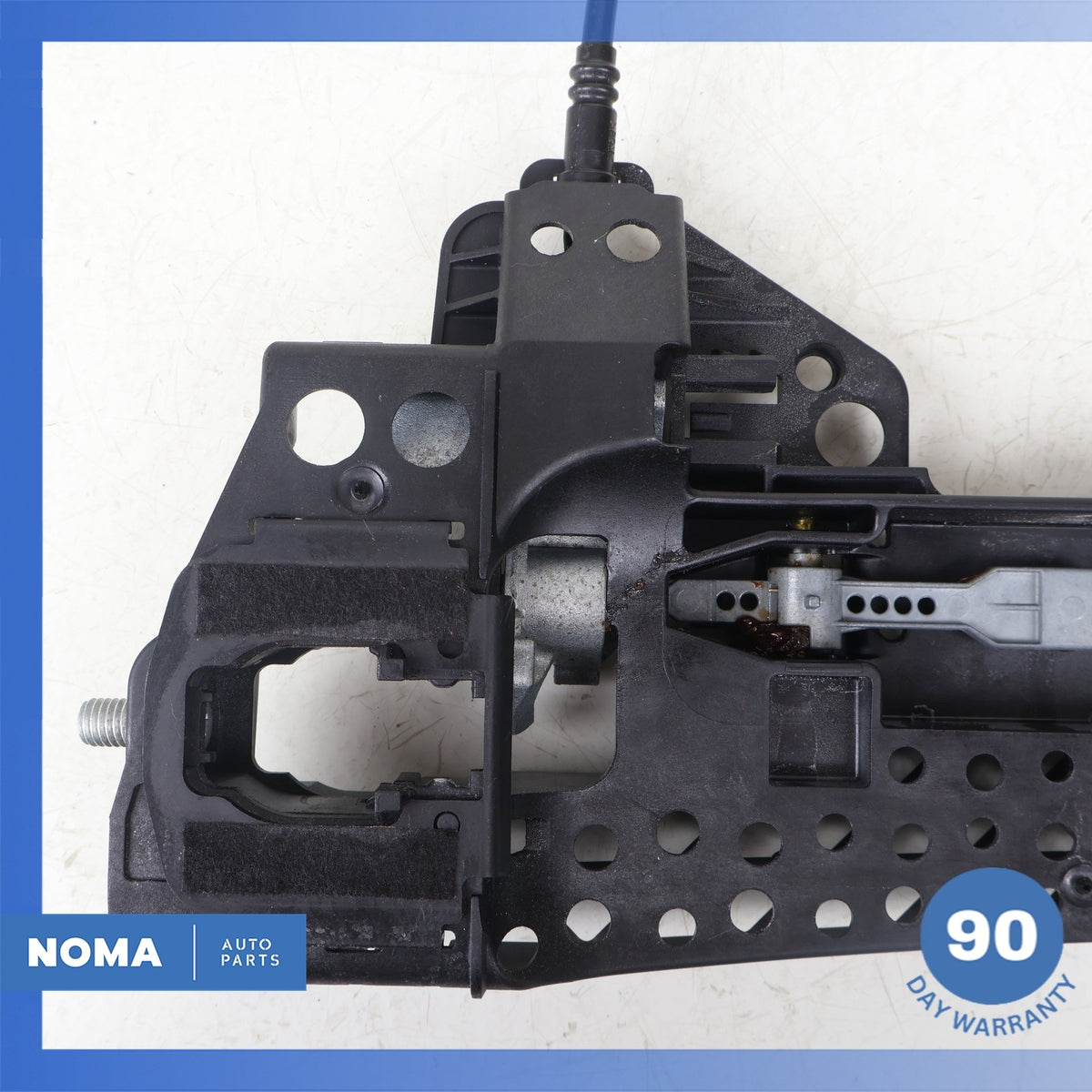 11-14 Audi D4 A8L Rear Left Exterior Door Bracket w/ Lock & Motor 4F0837059 OEM - photo 8