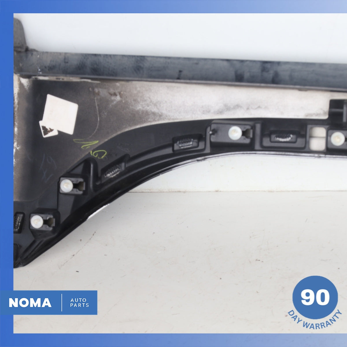 16-24 Jaguar X260 XF Right Side Skirt Rocker Molding Black T2H32257 OEM - photo 15