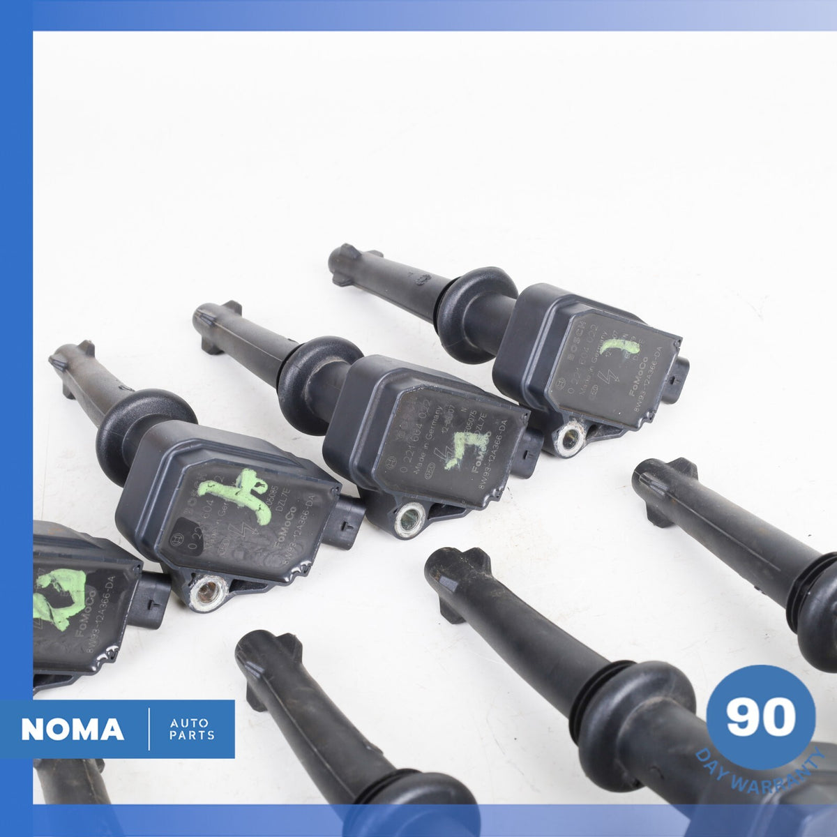 10-14 LR Range Rover L320 Engine Motor Ignition Coil Set of 8 8W9312A366DA OEM - photo 7