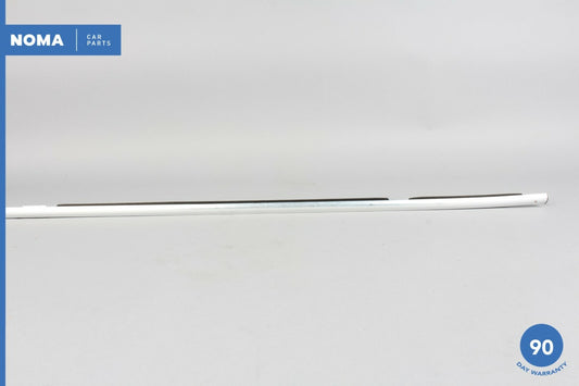 04-09 Jaguar XJ8 XJR X350 X358 SWB Rear Left Side Window Exterior Molding OEM - photo 1