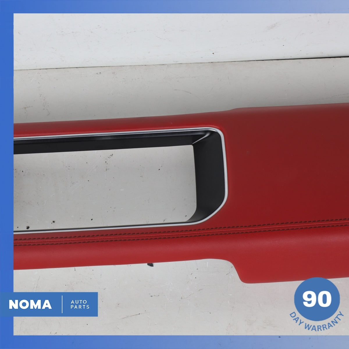 17-19 LR Range Rover Sport L494 Dash Dashboard Cover Panel Trim Set Red OEM - photo 5