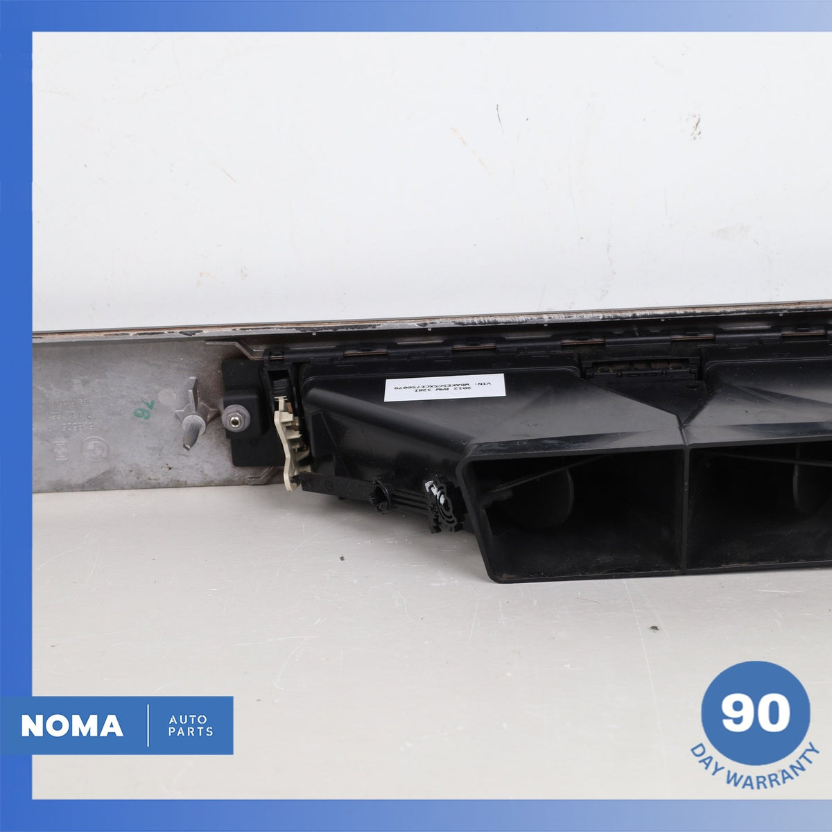 BMW E92 328i 335i Dashboard A/C AC Air Vent Grille Wood Trim Set OEM - photo 17