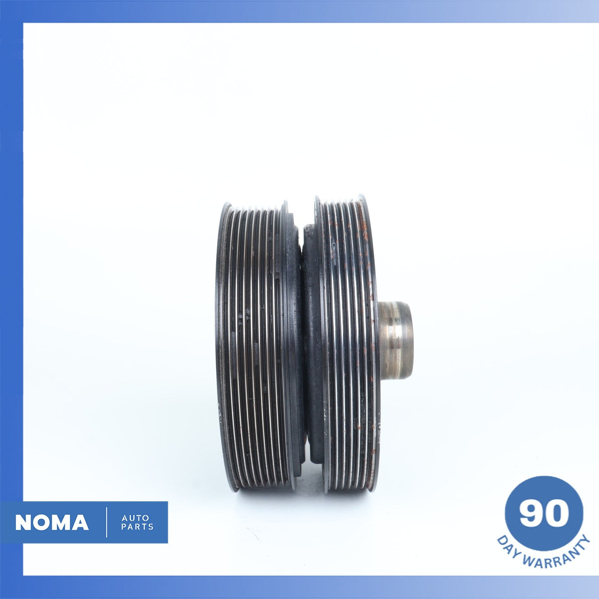 10-23 LR Range Rover Sport L494 F-Type XF Engine Crankshaft Balancer Pulley OEM - photo 3