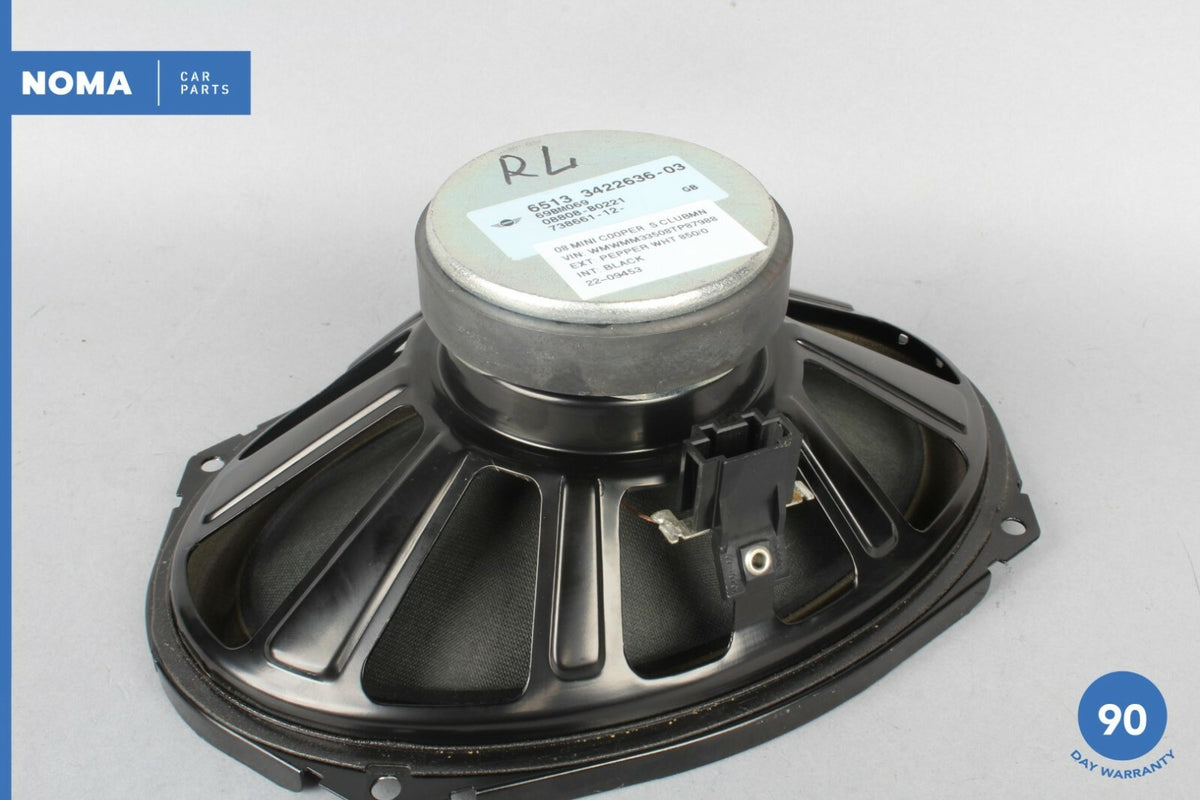 07-10 Mini Cooper S Clubman R55 Rear Left or Right Door Hi-Fi Speaker Woofer OEM - photo 7