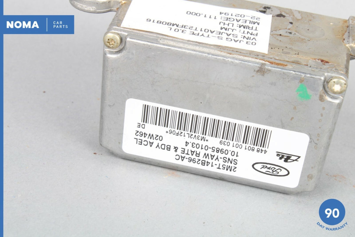 03-08 Jaguar S-Type X202 YAW Rate Body Sensor Module Unit 2M5T14B296AC OEM - photo 3