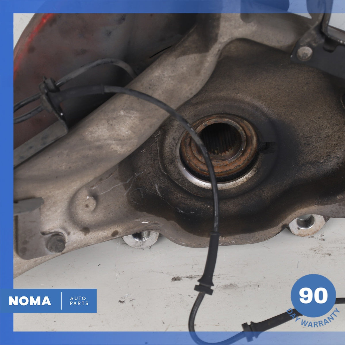 14-17 LR Range Rover L494 L405 Front Right Spindle Knuckle Hub w/ Shield OEM - photo 11