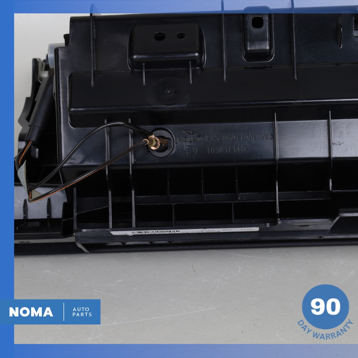 14-24 Jaguar X152 F-Type Glovebox Glove Box Compartment Trim Black OEM 29k - photo 10