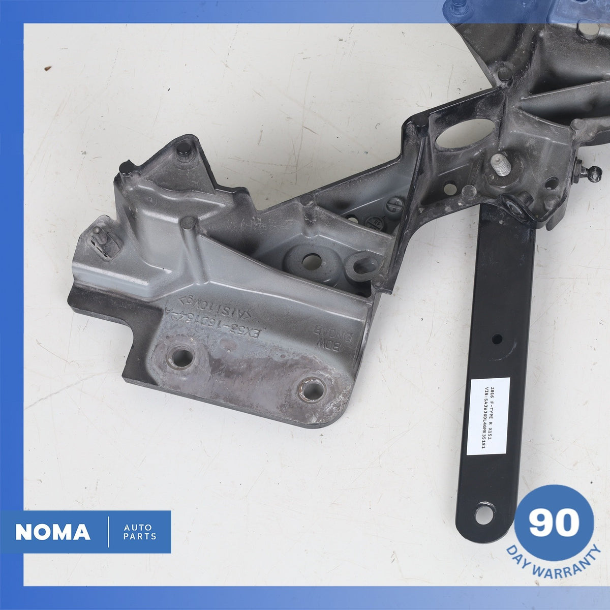 14-24 Jaguar X152 F-Type Front Right Crossmember Tie Brace Bar Black OEM - photo 5