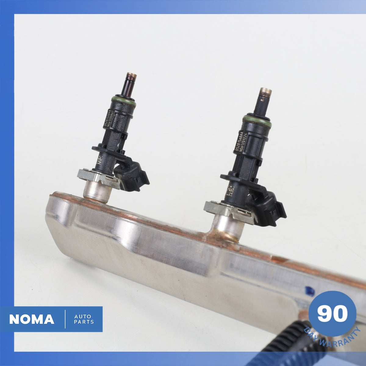 09-25 Dodge LD Charger 5.7L Fuel Gas High Pressure Rail w/ Injectors OEM 74k - photo 11