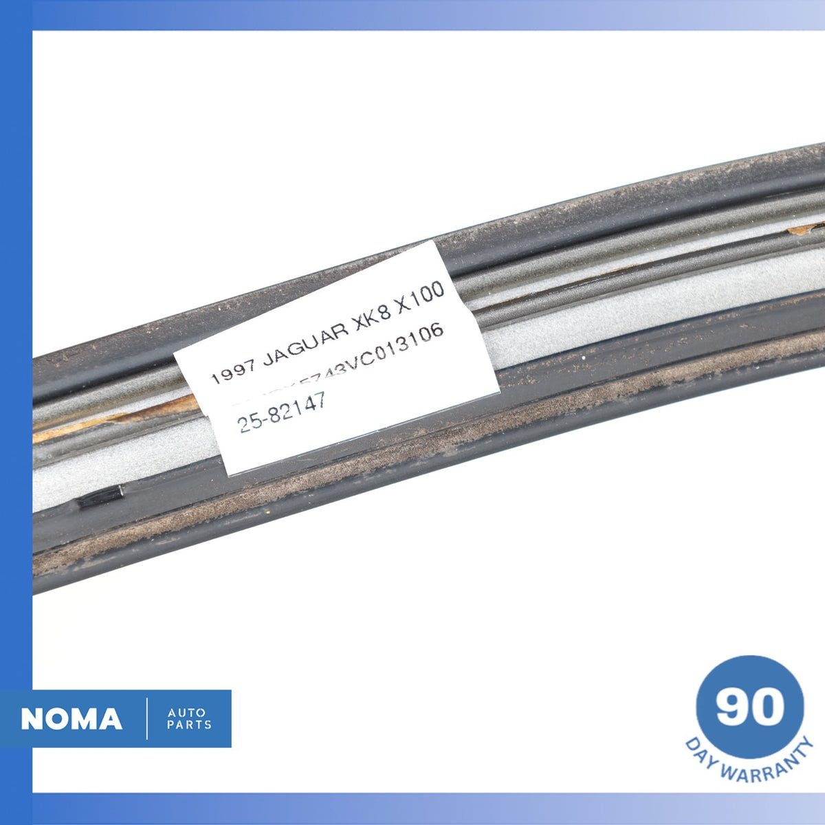 97-04 Jaguar X100 XK8 Front Exterior Windshield Weather Seal Strip Molding OEM - photo 14