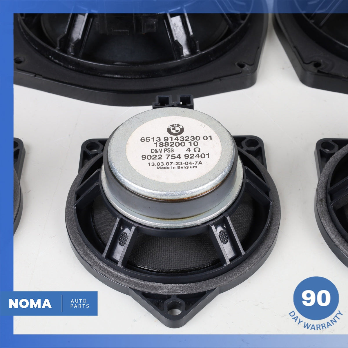 03-08 BMW E85 Z4 Top Hi-Fi Interior Tweeter Speaker Loudspeaker Set OEM - photo 21