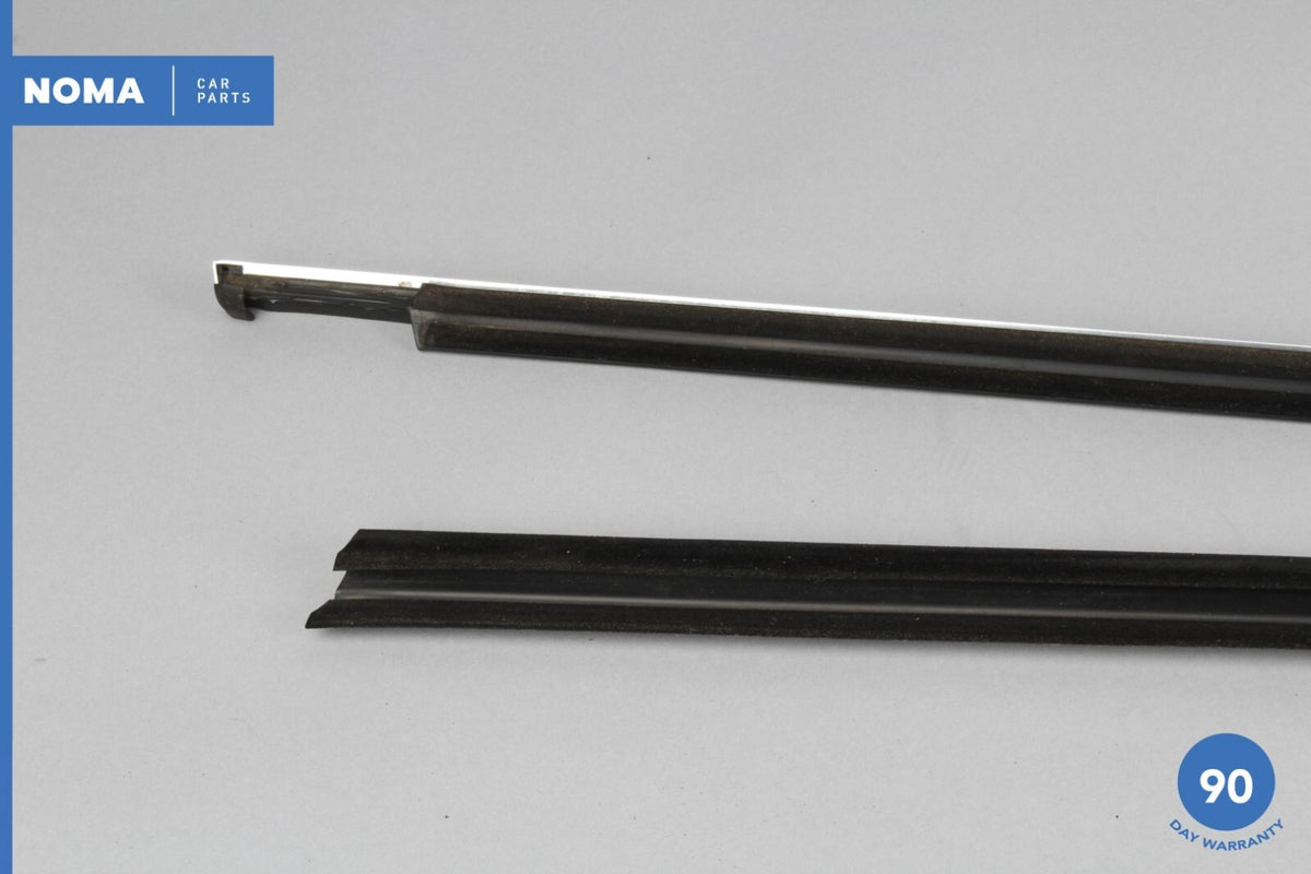00-08 Jaguar S-Type X204 Front Left Side Door Window Seal w/ Moulding Set OEM - photo 9