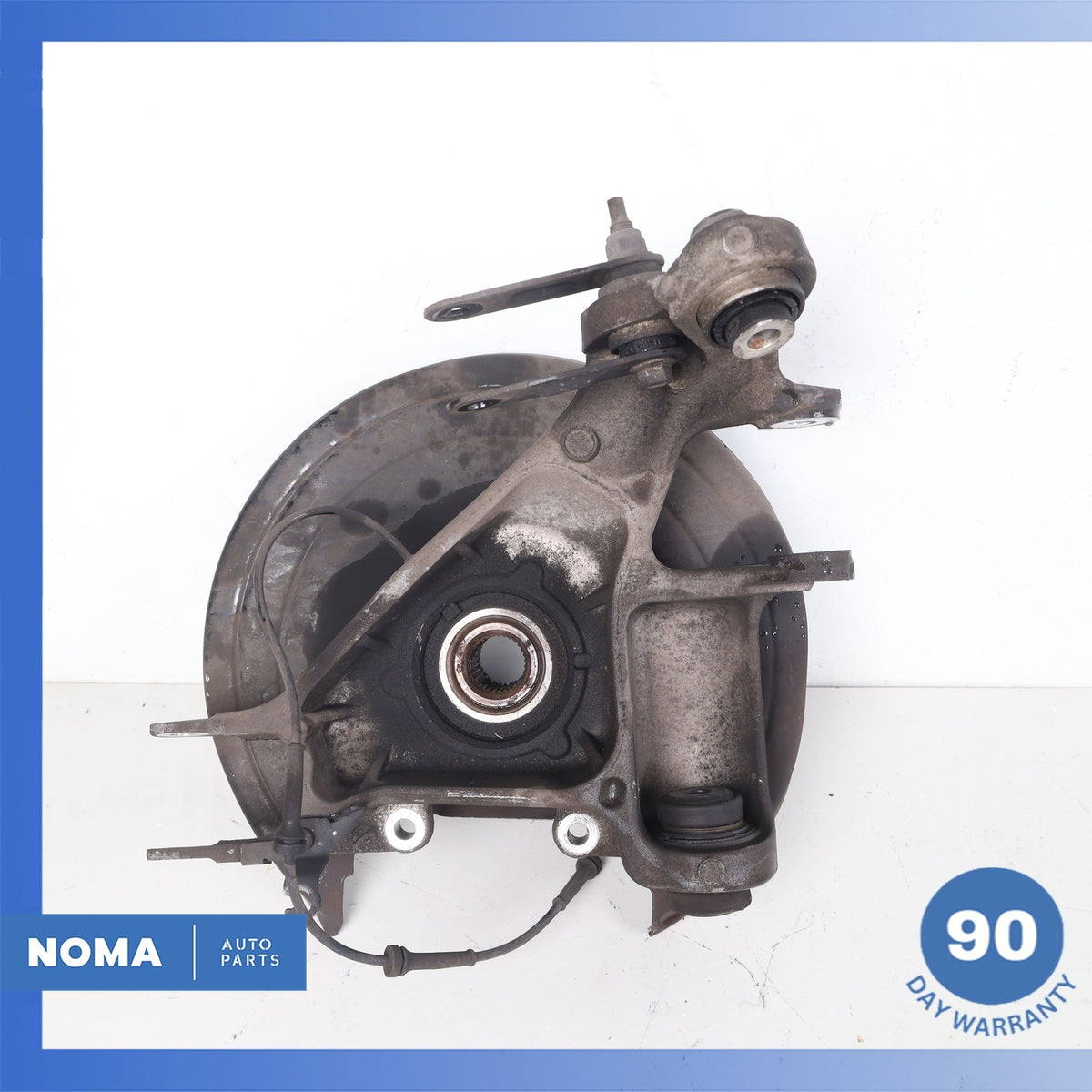 14-17 LR Range Rover L494 L405 Rear Left Spindle Knuckle hub w/ Shield OEM - photo 11