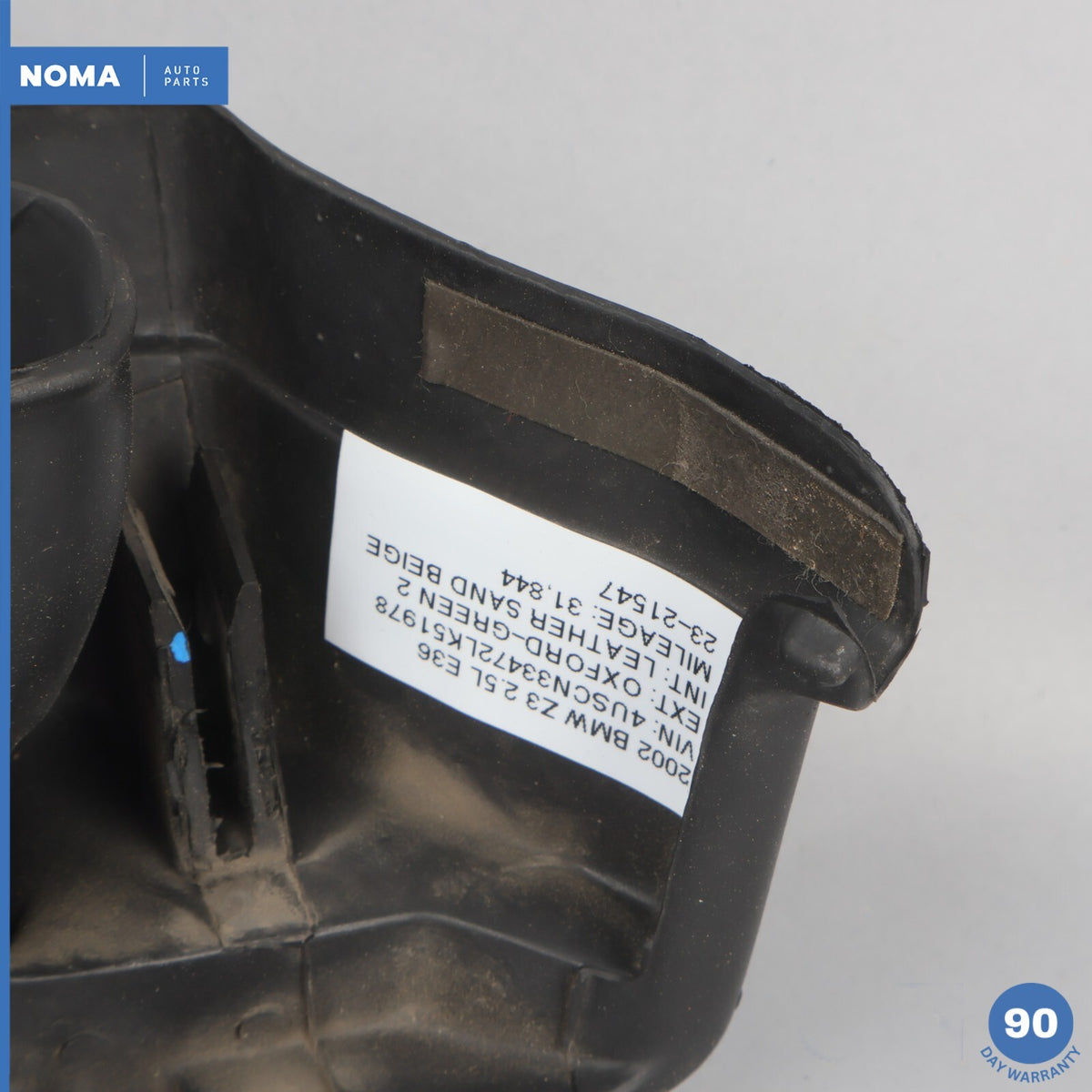 96-02 BMW Z3 E36 Roadster Front Right Side Interior Door Weatherstrip Seal OEM - photo 7