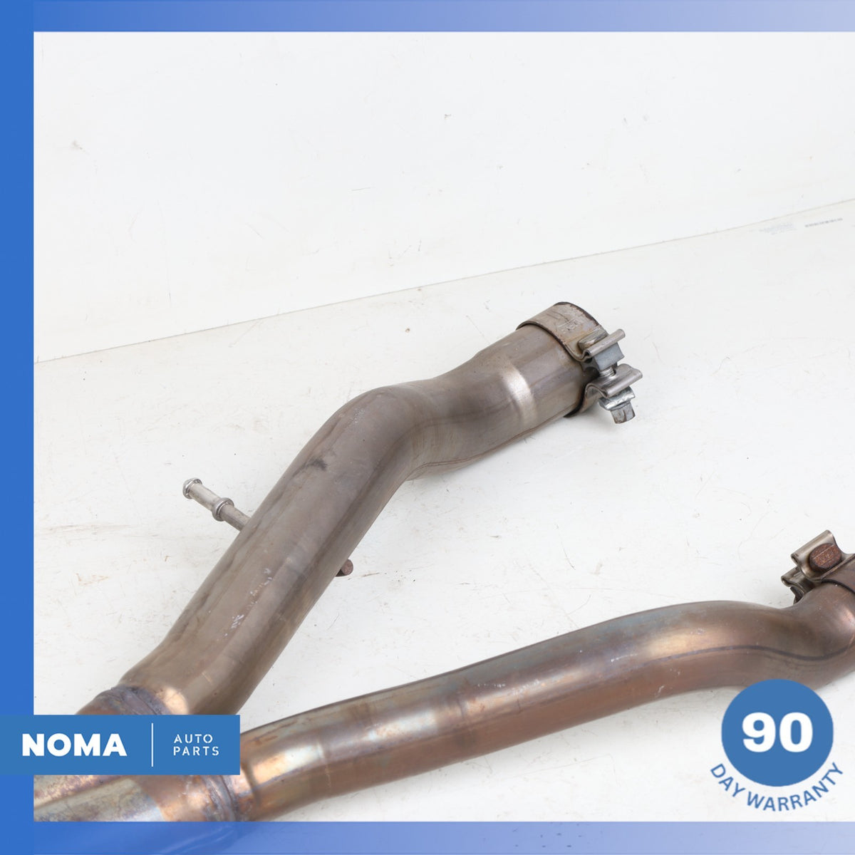 18-21 Jaguar X152 F-Type 2.0L Center Exhaust Muffler Resonator Pipe OEM 29k - photo 3
