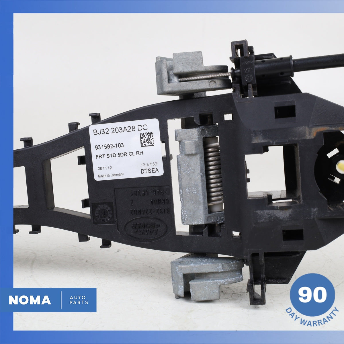 12-19 Range Rover Evoque L538 Front Right Side Door Latch Lock w/ Bracket OEM - photo 11