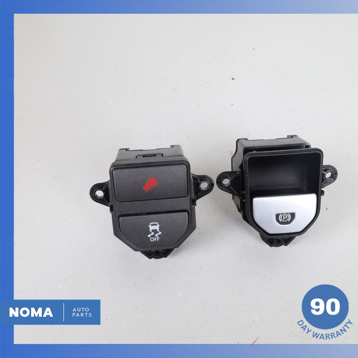 2013 RR Evoque L538 Electric Parking Brake Button Stability Switch Set OEM - photo 1