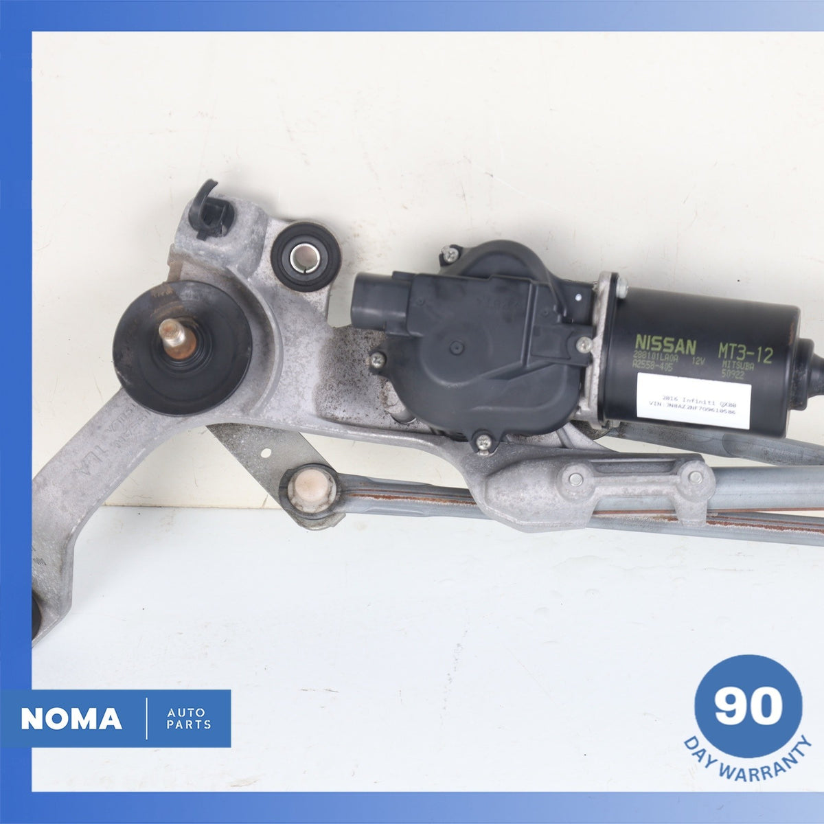 Infiniti Z62 QX80 Front Windshield Wiper Motor Linkage Arm 288001LA0A OEM - photo 4