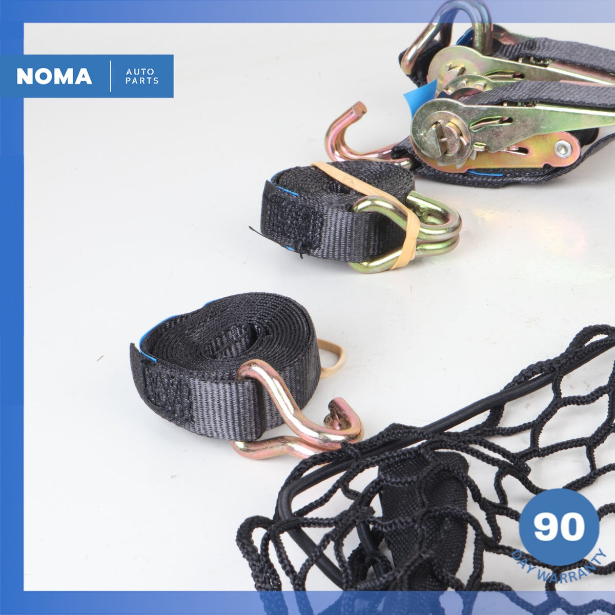 12-19 LR Range Rover Evoque L538 Trunk Boot Cargo Net Holder w/ Strap Set OEM - photo 19