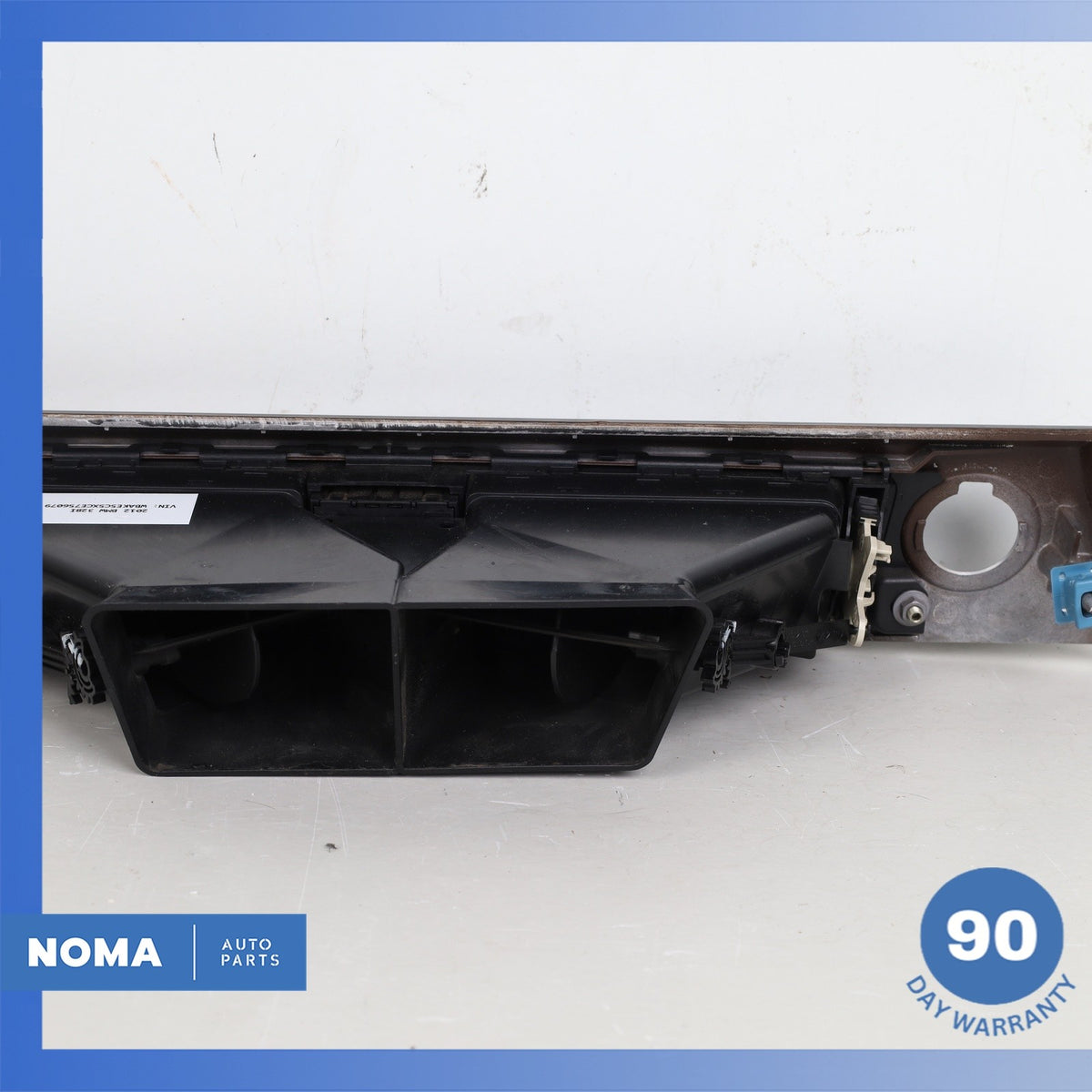 BMW E92 328i 335i Dashboard A/C AC Air Vent Grille Wood Trim Set OEM - photo 16