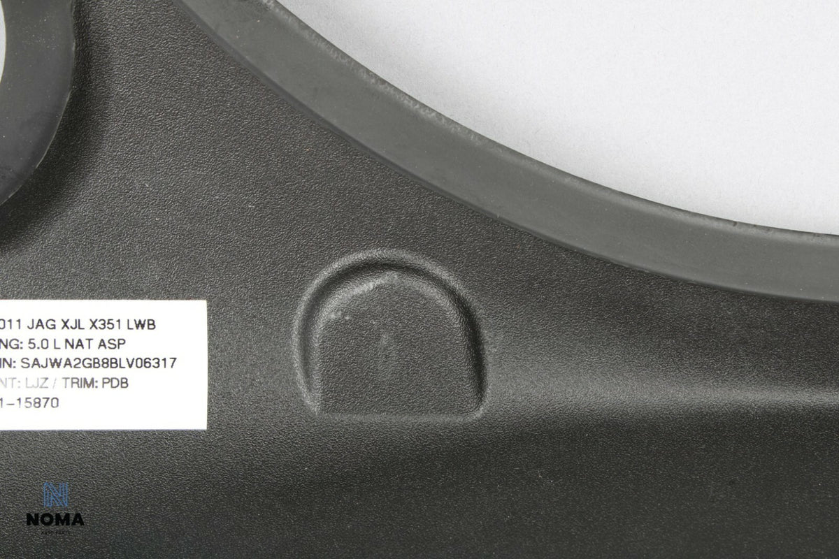 10-18 Jaguar XJL XJ X351 Rear Right Passenger Side Trunk Hinge Trim Cover OEM - photo 4