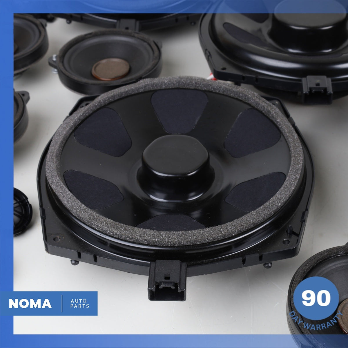 13-22 LR Range Rover Sport L494 Front & Rear Premium Audio 1200W Speaker Set OEM - photo 4