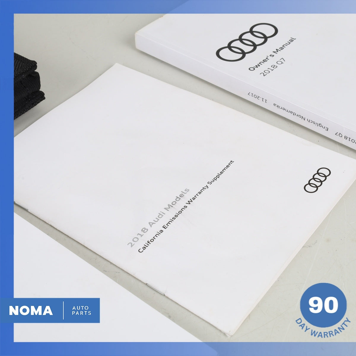 2018 Audi 4M Q7 Owner's Operator's Manual Book Assembly OEM - photo 4