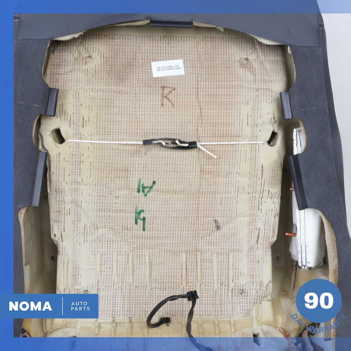 12-15 Range Rover Evoque L538 4DR Front Right Passenger Upper Seat Cushion OEM - photo 19