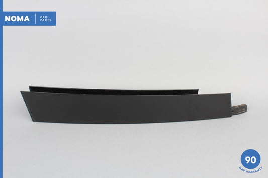 00-02 Jaguar S-Type X200 Front Left Side Outer Door B-Pillar Molding Black OEM - photo 1