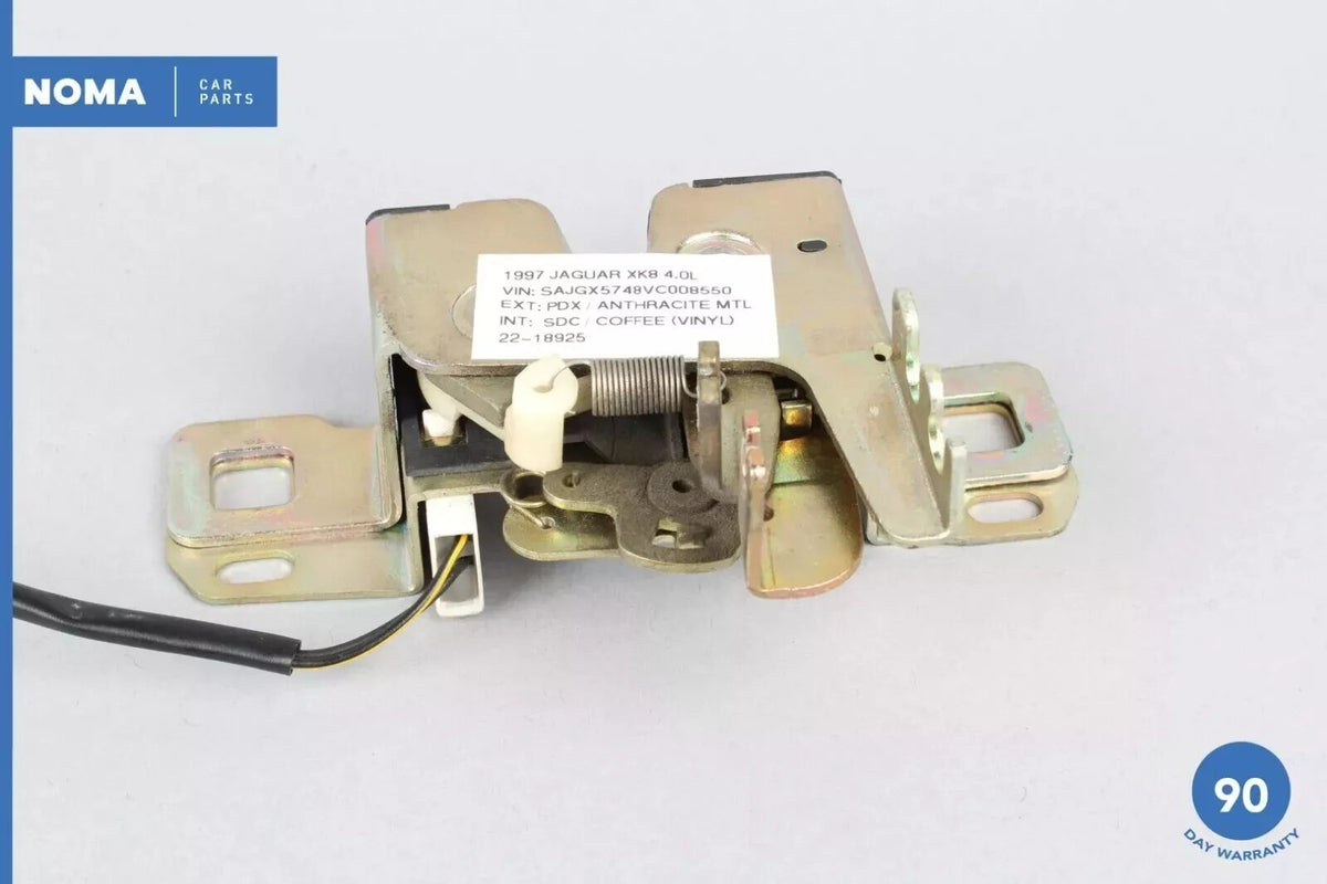 97-02 Jaguar X100 XK8 XKR Trunk Boot Latch Lock Mechanism w/ Cable GJE3500AA OEM - photo 6