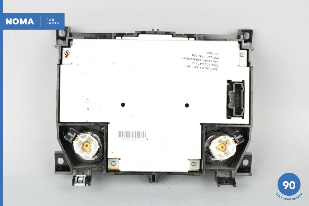 10-15 Jaguar XJL X351 Rear Center Console AC A/C Climate Control Switch OEM - photo 6