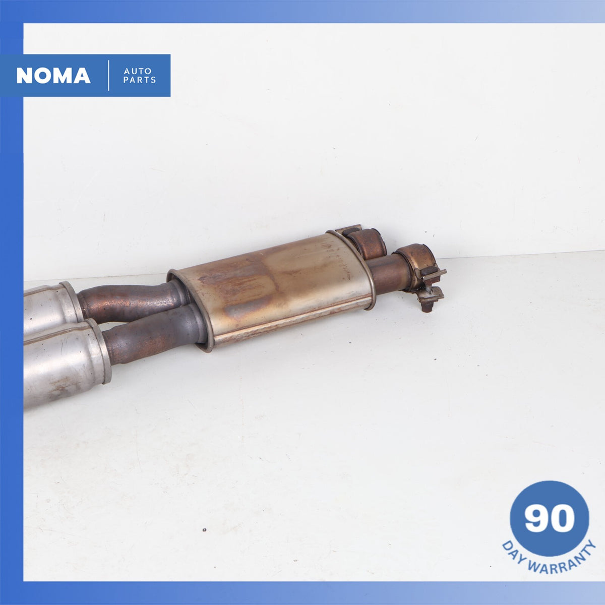 17-20 Jaguar X761 F-Pace Center Exhaust Muffler Resonator Pipe OEM 77k - photo 8