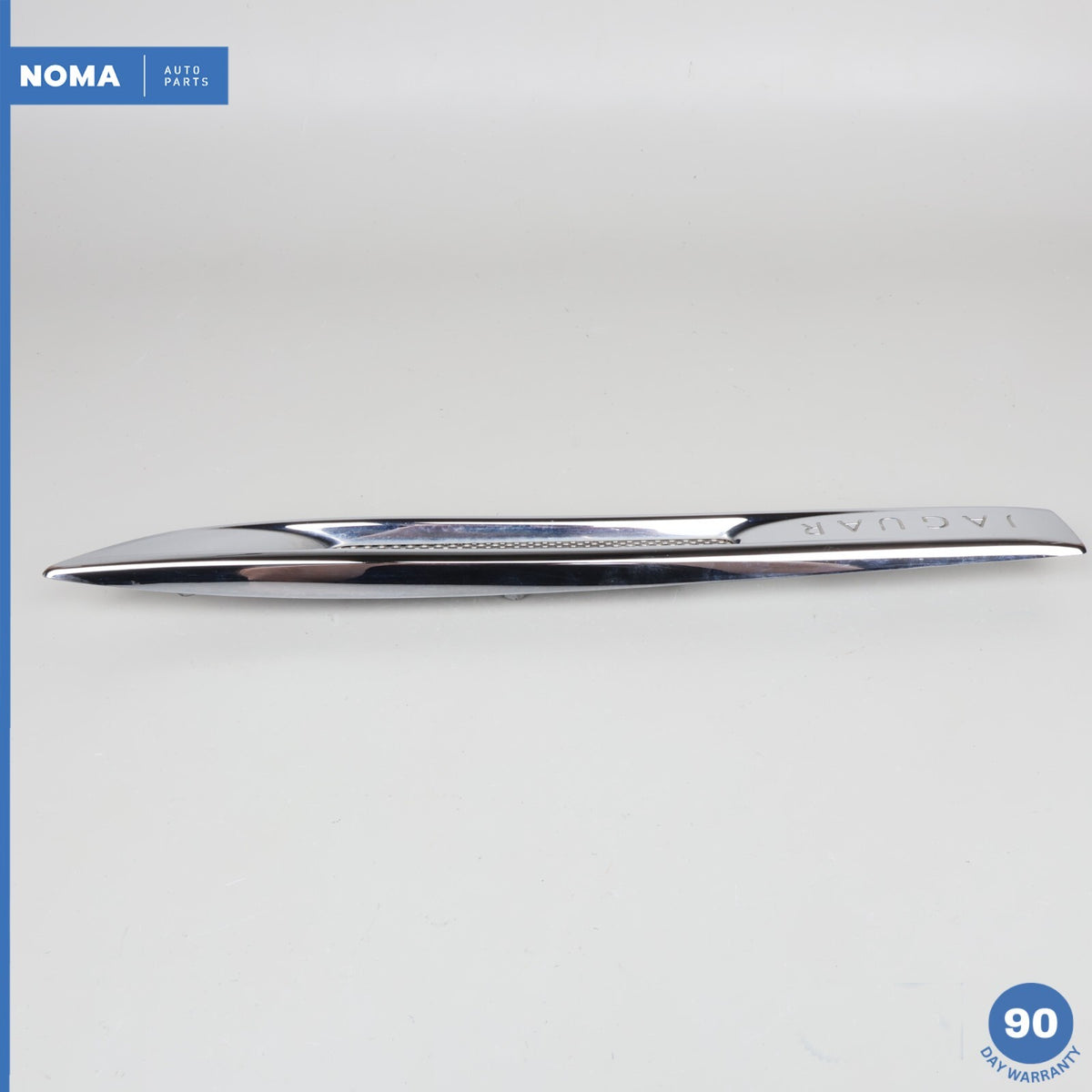 10-15 Jaguar XJ XJL X351 Front Right Passenger Side Fender Molding Chrome OEM - photo 6