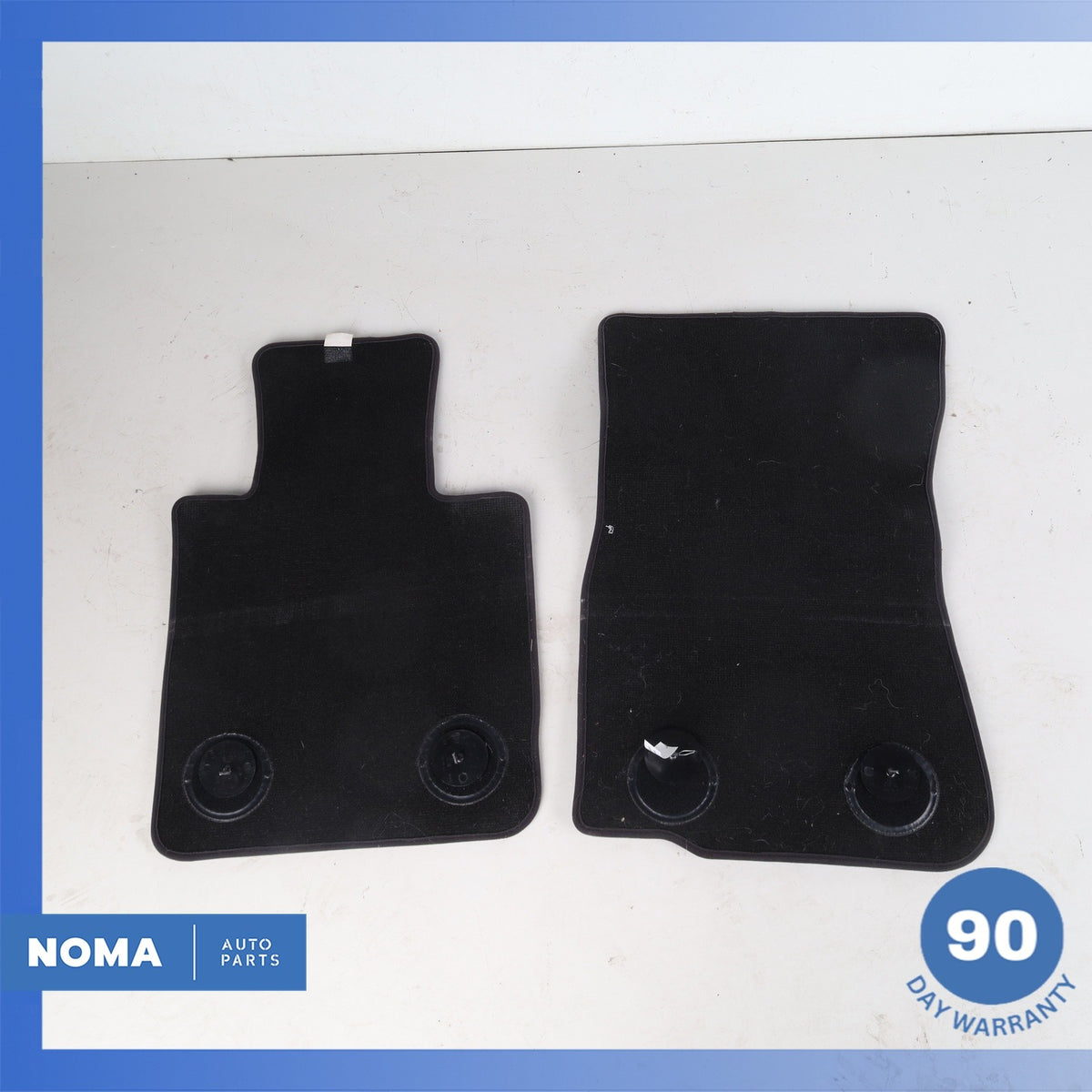 BMW E89 Z4 Left & Right Floor Mat Carpet Set Black 51477222157 OEM - photo 9