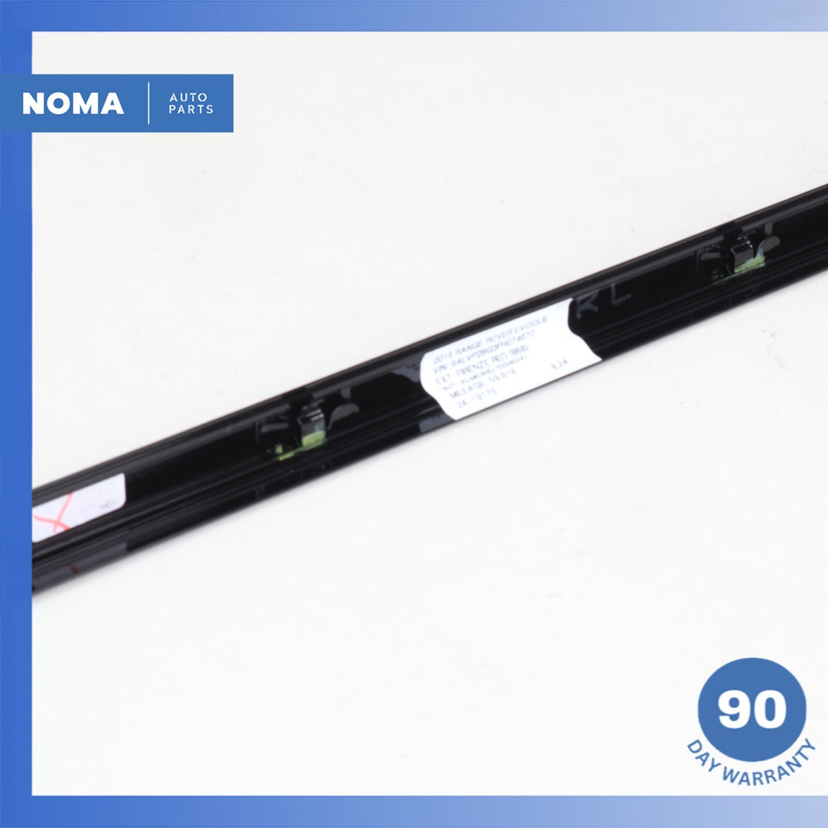 2015 Range Rover Evoque L538 Rear Left Side Upper Door Exterior Moulding OEM - photo 9