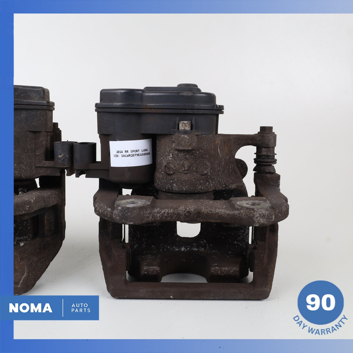 13-17 LR Range Rover L494 L405 Rear Left & Right Side Brake Caliper Set OEM - photo 11