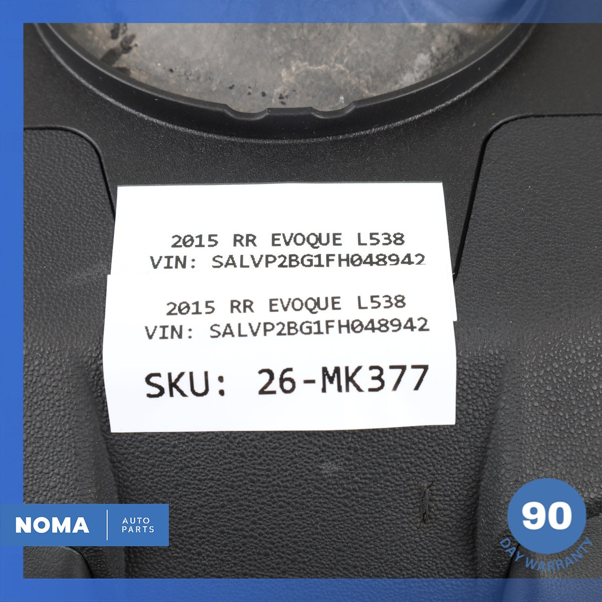 12-19 LR L538 Range Rover Evoque L538 Steering Wheel w/ Paddle Shifters OEM - photo 17